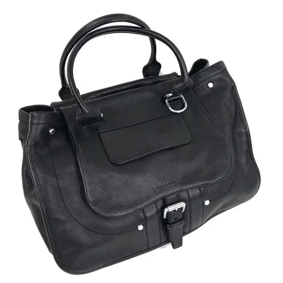 Longchamp Balzane Tote/Satchel Black Large